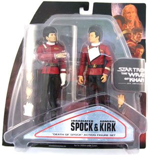 Wrath Of Khan 2-Pack: Irradiated Spock and Admiral Kirk