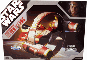 30th Obi-Wan Jedi Starfighter with Hyperspace Ring EXCLUSIVE