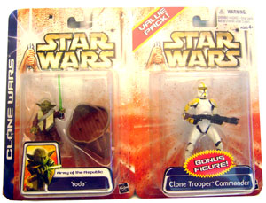 Yoda and Yellow Clone Trooper 2-Pack