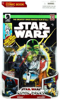 Star Wars Comic Pack - Darth Vader and Rebel Officer
