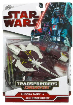 SW Transformers Crossovers 2009 Red Back - Ahsoka Tano to Jedi Starfighter