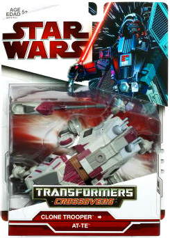 SW Transformers Crossovers RED - Clone Trooper to AT-TE