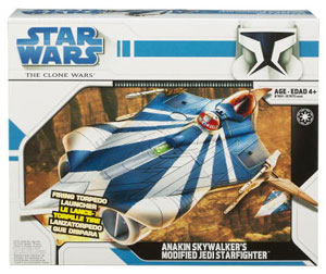 Clone Wars 2008 - Anakin Skywalker Modified Jedi Starfighter