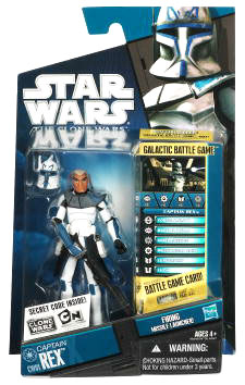Star Wars Clone Wars 2010 - Black and Blue - Captain Rex