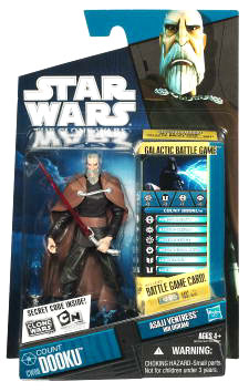 Star Wars Clone Wars 2010 - Black and Blue - Count Dooku CW06