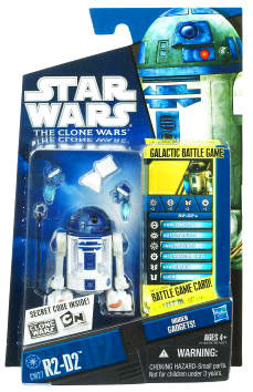 Star Wars Clone Wars 2010 - Black and Blue - R2-D2 - CW27