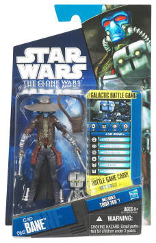 Star Wars Clone Wars 2010 - Black and Blue - Cad Bane and TODO-360 Droid