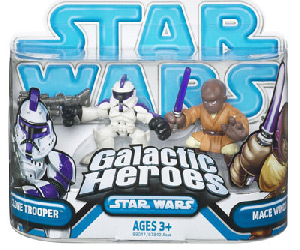 Star Wars Galactic Heroes  Mace Windu Phase 1 Purple Clone Trooper 