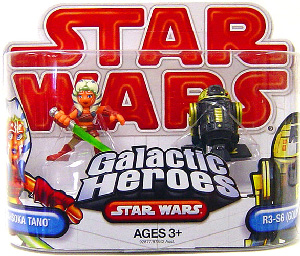 Galactic Heroes - Ahsoka Tano and R3-S6 Goldie RED