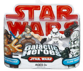 Galactic Heroes - Anakin Skywalker with Tattoo And Clone Trooper RED