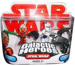 Galactic Heroes - Captain Rex and Ahsoka Tano RED