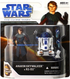 Clone Wars Movie 2-Pack: Anakin Skywalker and R2-D2