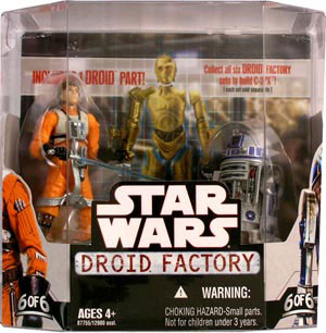 Droid Factory - Luke Skywalker and Battle Damaged R2-D2 Action Figure 2-Pack
