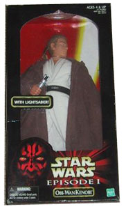 12-inch Episode I Obi-Wan Kenobi With Lightsaber