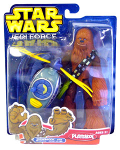 Jedi Force: Chewbacca with Wookie Scout Flyer