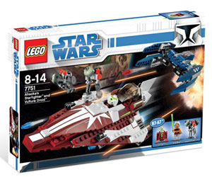 LEGO Star Wars - Ahsoka Starfighter and Droids 7751