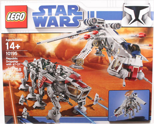 LEGO Star Wars - Clone Wars Republic Dropship with AT-OT 10195