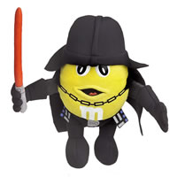 Yellow M&M Darth Vader