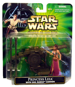 POTJ Princess Leia with Sail Barge Cannon