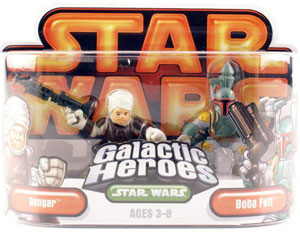 Galactic Heroes - Boba Fett and Dengar GOLD