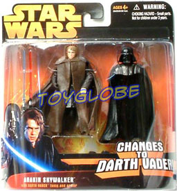 Anakin Skywalker Changes to Darth Vader
