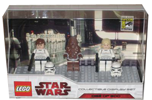 LEGO Star Wars - SDCC 2009 - Mini-Fig Limited Edition [Luke Skywalker and Han Solo as Stormtrooper, Chewbacca]