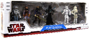 Exclusive McQuarrie Concept  Set 2 Boxed Set [Rebel Trooper, Starkiller Hero, Luke Skywalker, Darth Vader, Stormtrooper,and Snow