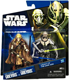 Legacy Of the Darkside Exclusive 2-Pack: Pre-Cyborg to General Grievous