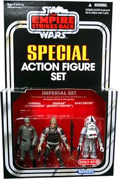 Kenner Special Exclusive 3-Pack Imperial Set - Imperial Commander, Dengar, AT-AT Driver