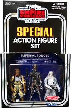 Kenner Special Exclusive 3-Pack Imperial Forces Set - Bossk, IG-88, Snowtrooper