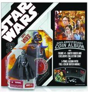 SW 30th - Darth Vader with Coin Album
