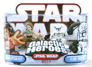 Galactic Heroes - Anakin Skywalker and Clone Trooper