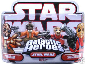 Galactic Heroes - Ponda Baba and Snaggletooth