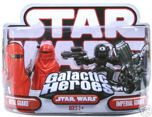 Galactic Heroes Royal Guard and Imperial Gunner