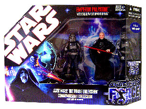 Force Unleashed Exclusive - Commemorative Collection with Emperor Palpatine and Shadow Stormtroopers