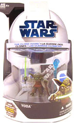 Clone Wars 2008 - Yoda 1st Day Issue