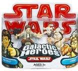Galactic Heroes - Han Solo and Logray RED