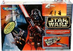 MicroMachines Vader Lightersaber Death Star Trench