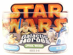 Galactic Heroes - Luke Skywalker and R2-D2 GOLD