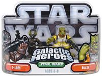 Galactic Heroes - Bossk and 4-LOM SILVER