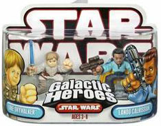 Galactic Heroes: Luke and Lando Red