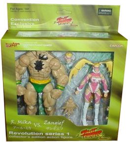 Street Fighter Revolution - Zangief and R.Mika 2-Pack