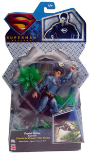 Silver Back Crystal Zipline Superman - Superman Returns