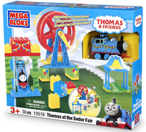 MEGA BLOKS - Thomas and Friends - Thomas at the Sodor Fair 10516