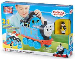 MEGA BLOKS - Thomas and Friends - 2-in-1 Buildable Thomas 10535