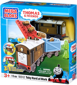 MEGA BLOKS - Thomas and Friends - Toby Hard at Work 10512