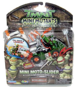 TMNT Mini Mutants - Mini Moto-Slider Michelangelo
