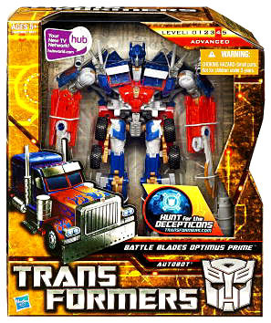 Hunt For The Decepticons - Voyager - Battle Blades Optimus Prime
