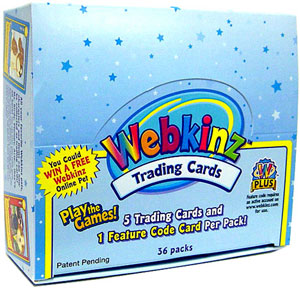 Webkinz Collectible Plush Card Game: 1 Webkinz Trading Card Box (36 Packs)
