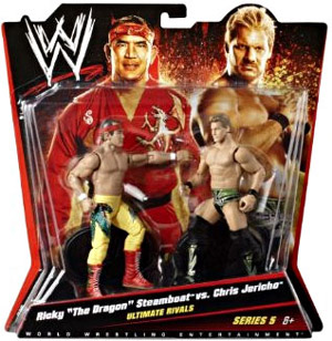 Mattel WWE - 2-Pack: Ultimate Rivals - Ricky The Dragon Steamboat and Chris Jericho